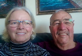 Sharon Anscomb, left, says her husband Rick signed a document, authorizing to be billed for a semi-private room, when he was mentally incapacitated at the Valley Regional Hospital in December 2019. The Anscombs received the bill from the Nova Scotia Health Authority on Monday, Feb. 17, 2020.
