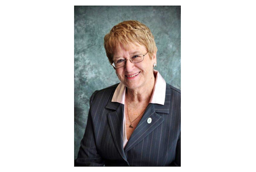 Shirley Pineo, a former West Hants councillor.