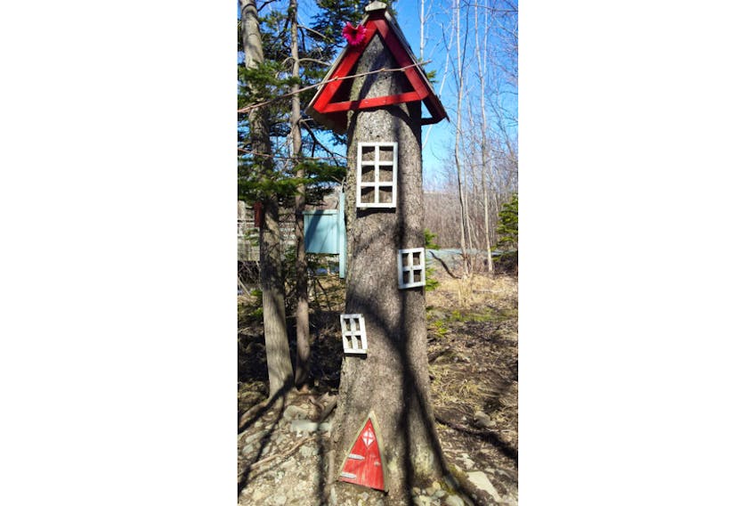 ChJanice Carmichael came across the creative display while out for a stroll in Shubie Park, Dartmouth, N.S.