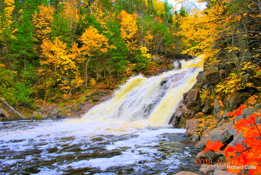 Richard Collis captured this image of Mary Ann Falls on Cape Breton's Cabot Trail Oct. 17.