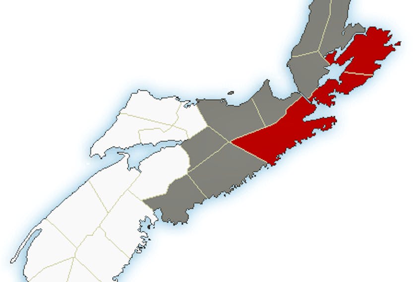 Environment Canada has issued a snowfall warning for Cape Breton.