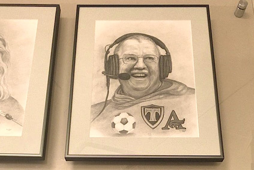 Steve Ridlington, inducted into the Wall of Fame in the builder category in 2018, was one of the most recent inductees to have his portrait hung on the wall at the Tantramar civic centre. The town has approved changes to the Wall, which will see the portraits taken down and replaced with smaller plaques.