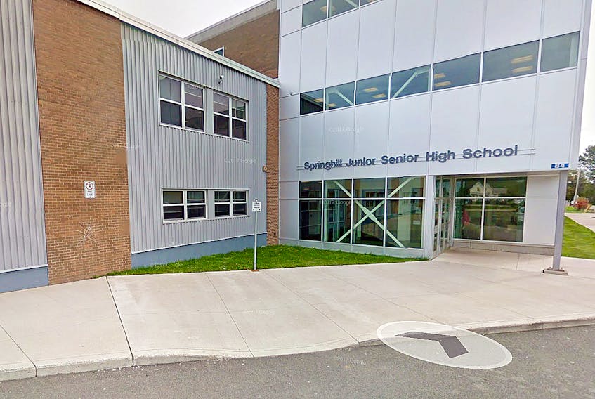 Springhill Junior-Senior High School - Google Earth