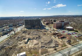 The former St Patrick's High School in Halifax after demolition was completed and the site was being cleaned up. - The Chronicle Herald