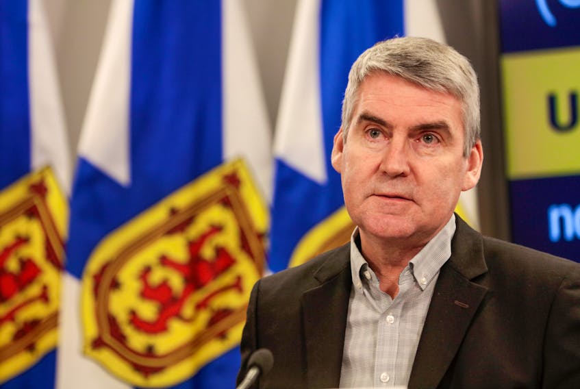 Premier Stephen McNeil announces a state of emergency for Nova Scotia during Sunday's COVID-19 update.