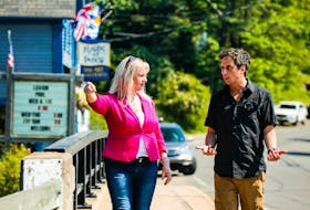 Jonny Harris brings his CBC comedy hit Still Standing to Bear River, N.S. for a show airing on Tuesday, Oct. 13 at 8 p.m. and streaming on CBC Gem. Here he chats with resident Debbie Cook about the unique town which straddles the border of Digby and Annapolis counties. - CBC