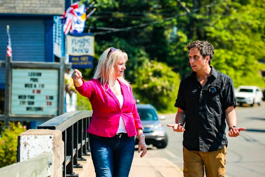 Jonny Harris brings his CBC comedy hit Still Standing to Bear River, N.S. for a show airing on Tuesday, Oct. 13 at 8 p.m. and streaming on CBC Gem. Here he chats with resident Debbie Cook about the unique town which straddles the border of Digby and Annapolis counties. - CBC