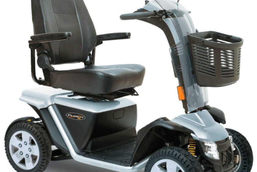 This picture is similar to a scooter stolen from the front of the apartment building located at 35 Elena Ct., Charlottetown.