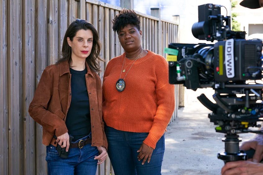Nova Scotia actor and Baroness Von Sketch Show star Meredith MacNeill teams up with Orange Is the New Black’s Adrienne C. Moore for the new CBC police dramedy Pretty Hard Cases. The series debuts Wednesday night at 9 p.m.