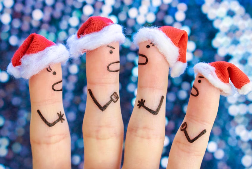Socializing at Christmas gatherings can be exhausting, especially for introverts. -- 123RF