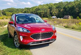 The 2020 Ford Escape is more than 200 pounds lighter than its predecessor due to the extensive use of high-strength steel, while adding many features such as sliding second-row seats that provide good space.