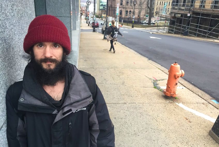 John Hartrick, who’s been homeless since May, says the province needs to address a housing crisis in Halifax Regional Municipality.
