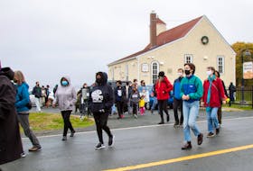 About 100 people in cars and on foot made their way through the north end of Halifax Saturday to protest the continued lack of reparations for the expropriation and demolition of Africville in the 1960s. Amanda Carvery-Taylor/Submitted