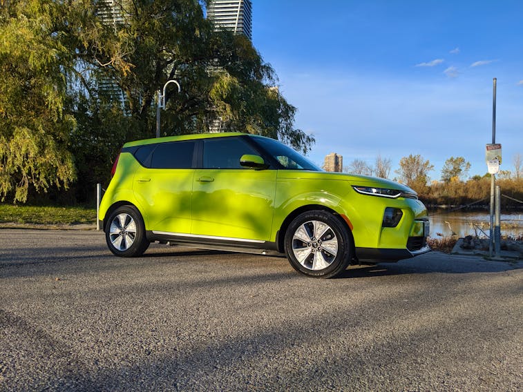 The 2020 Kia Soul EV offers one of the best electric ranges on the market in an “economy” model.