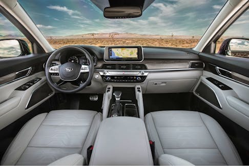 Kia took camera and computer technology to the next level in its 2020 Telluride SUV. - Kia