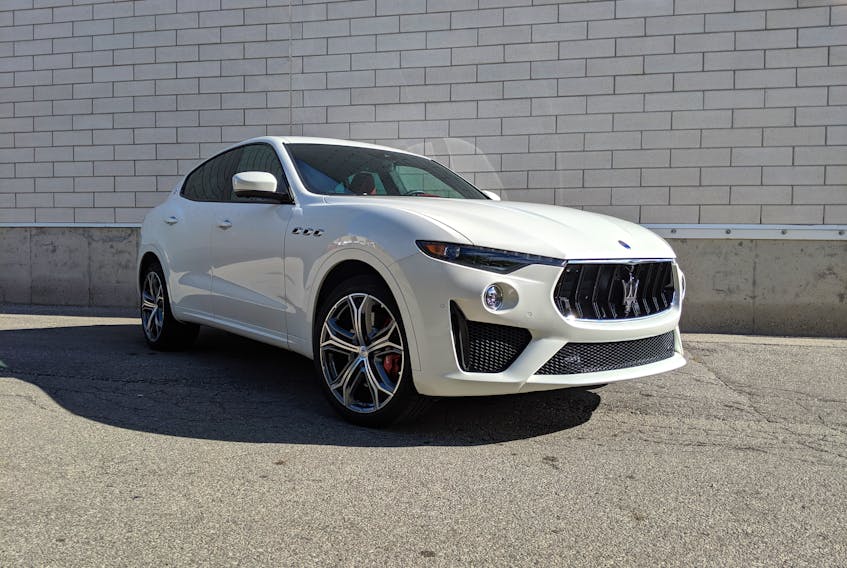 The 2019 Maserati Levante GTS is powered by a monstrous 3.8-litre engine that produces up to 550 horsepower and 538 lb.-ft. of torque and can reach a top speed of 282 km/h. This allows you to do the 0-to-100 in roughly 4.2 seconds.