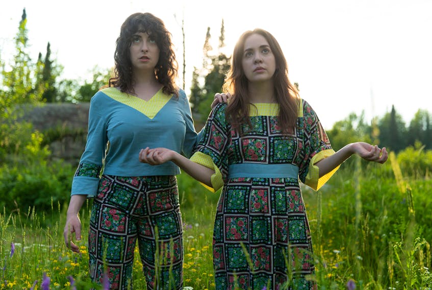Evany Rosen, Kayla Lorette star in New Eden, a true-crime mocumentary about a female-only commune.