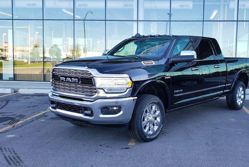 The 2019 RAM 3500 Mega Cab is powered by a 6.7-litre Cummins high-output, turbocharged diesel engine that generates up to 400 horsepower and 1,000 lb.-ft. of torque.