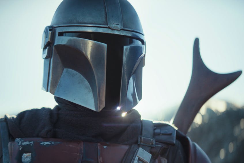 Pedro Pascal is The Mandalorian in the flagship Disney Plus series set in the Star Wars universe. Disney Plus launched on Nov. 12.