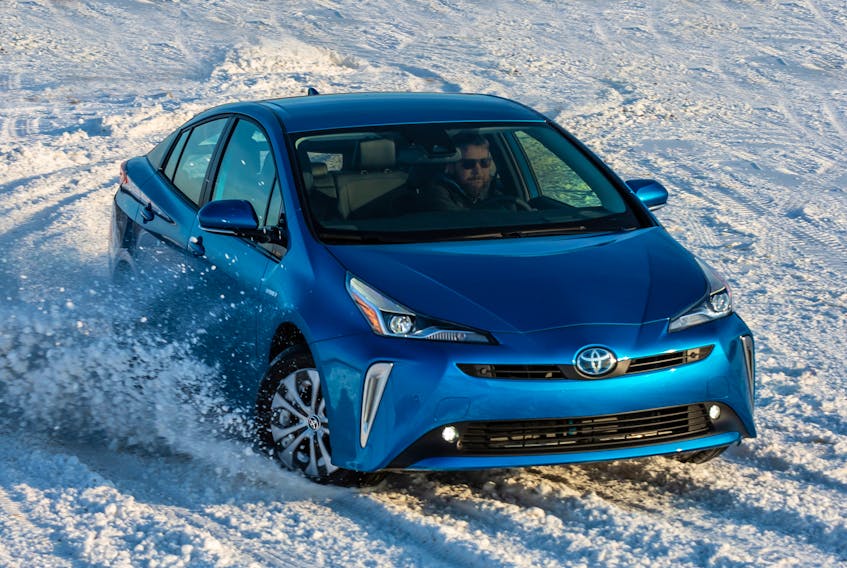 Toyota’s now made AWD available, optionally, with the new Prius AWD-E.