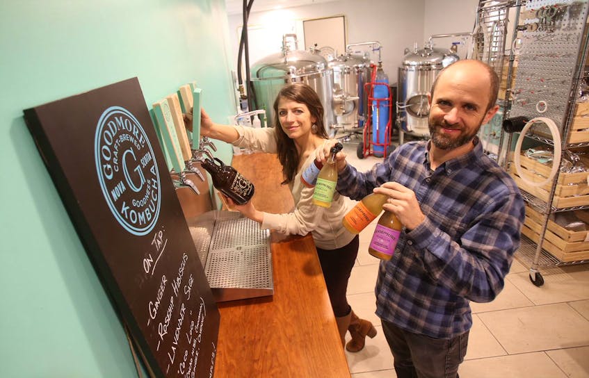 Alexis and Kevin Moore started Goodmore Kombucha two years ago. Their business model focuses more on the flavour profiles than the health claims other businesses lean into.