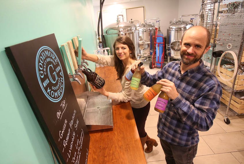 Alexis and Kevin Moore started Goodmore Kombucha two years ago. Their business model focuses more on the flavour profiles than the health claims other businesses lean into.