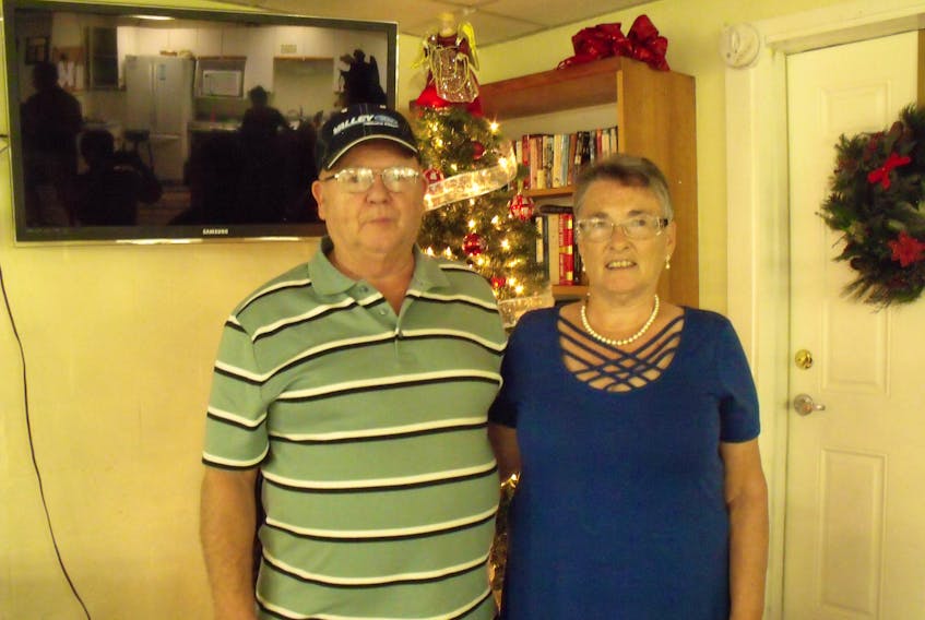 Wayne and Debbie Mailman pose for a photo in their winter home in Florida in December 2019. The couple, who were in Florida this year and contracted COVID-19, are facing steep medical bills for their time in hospital there.