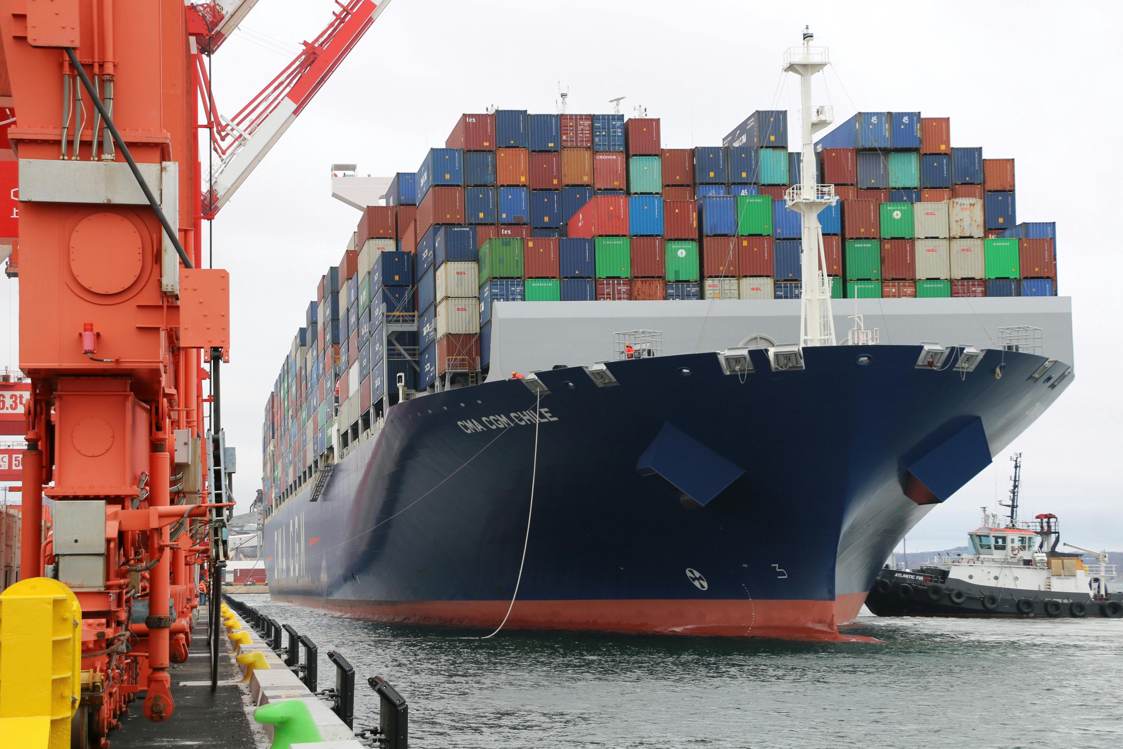 Even the world s largest container ship can t block Halifax