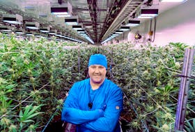 Jake Ward, head grower at Nova Scotia organic cannabis company, Aqualitas Inc., shown here at the company's growing facility on Brooklyn, Queens County, was recently named Canada’s Top Grower by Grow Opportunity Magazine, a publication serving the Canadian cannabis industry.
Dean Casavechia