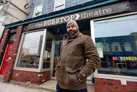 Jan. 22, 2021--Photo of Bus Stop Theatre Executive Director Sebastien Labelle for Stephen Cooke feature.
ERIC WYNNE/Chronicle Herald