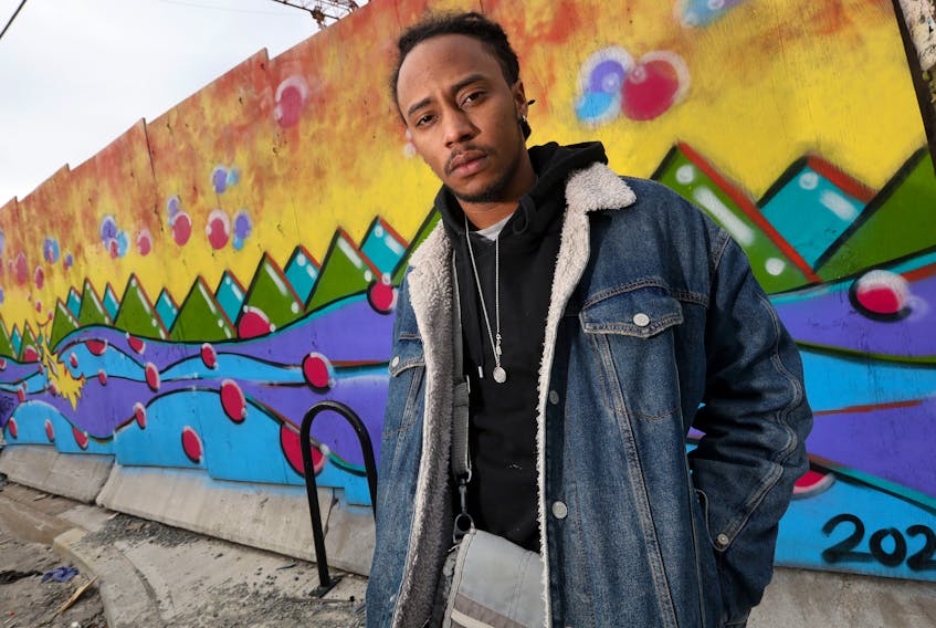Jan. 30, 2020--Halifax R&B performer Yohvn Blvck for Stephen Cooke story.
ERIC WYNNE/Chronicle Herald