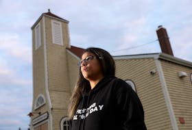 Dec. 11, 2020—Sharisha Benedict and her cousin organized the Take a Knee to make a Stand event in downtown Halifax this spring. The event was held in support of the Black Lives Matter movement. Benedict is just one of many activists who led the BLM movement in Nova Scotia this year.
