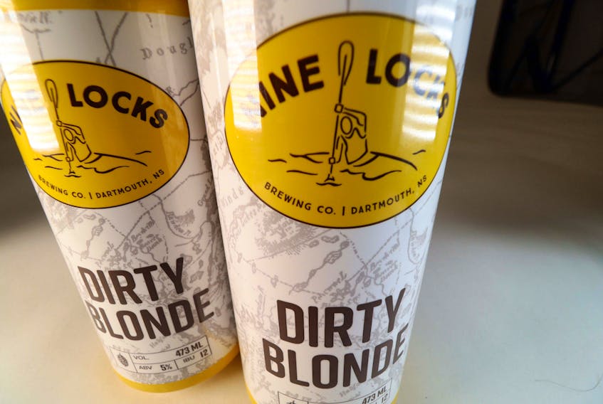 Nine Locks' Brewing Company in Dartmouth has stirred controversy with its ad campaign for Dirty Blonde beer.