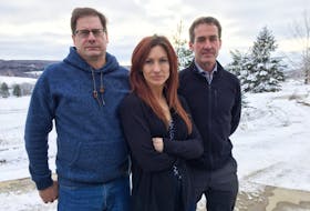 Dr. Rob Miller (left), Dr. Rebecca Brewer and Dr. Keith MacCormick, all emergency physicians at Valley Regional Hospital in Kentville, say they will be either completely or substantially withdrawing their services at VRH beginning in February, in protest of NSHA actions they say have undermined emergency doctors at the hospital.