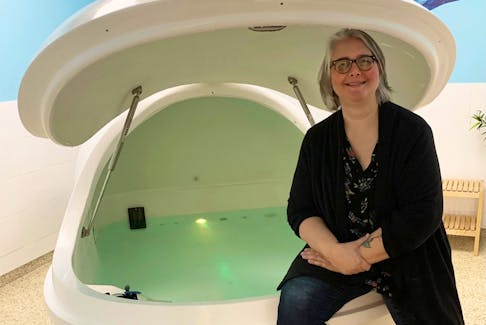 Amanda Maginley is the president and owner/operator of Nepsis Floatation Inc., one of six women-run businesses that form the Antigonish Wellness Collective.