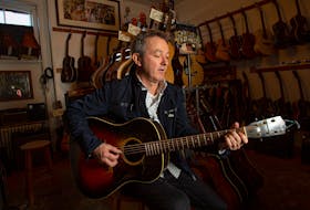 Nova Scotia songwriter Jimmy Rankin, pictured here at the Halifax Folklore Centre, follows up his busy summer and fall Songs From Route 19 tour schedule with a pair of holiday shows on Thursday in Parrsboro and Friday in Margarettesville. - Ryan Taplin - The Chronicle Herald