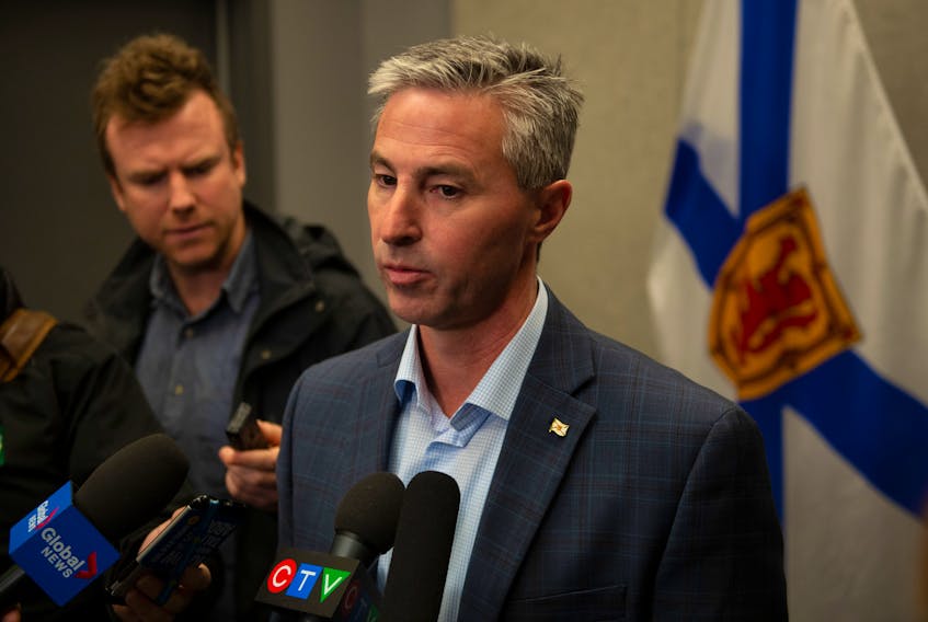 Progressive Conservative leader Tim Houston responds to Premier Stephen McNeil's announcement on Friday morning that the Boat Harbour Act will not be extended.
Ryan Taplin - The Chronicle Herald
Photo taken on Friday, December 20, 2019.