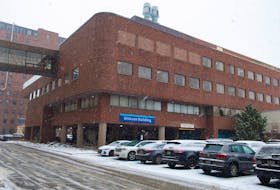 The Dickson building at the Victoria General Hospital site of the QEII Health Sciences Centre in Halifax, on Feb. 6, 2020. Many patients get cancer treatments there.