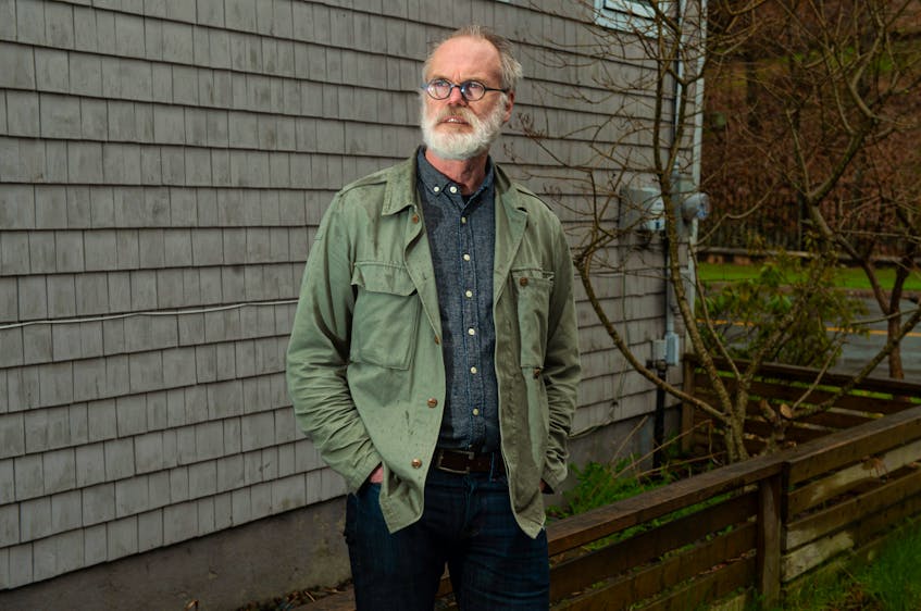NSCAD University professor Gary Markle poses for a photo outside his Dartmouth home on Thursday, May 7, 2020. Markle is part of a team looking at developing locally produced and sustainable fabric for personal protective equipment.
Ryan Taplin - The Chronicle Herald