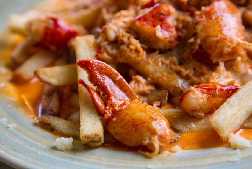 Sylvain Charlebois suggests government's buy Canadian marketing campaign should be focused at Canadian cuisine, such as the lobster poutine, made at the Dennis Point Cafe & Restaurant, in Lower West Pubnico, Yarmouth County.