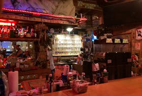 Inside the Sourdough Saloon, Beatty, Nevada. —