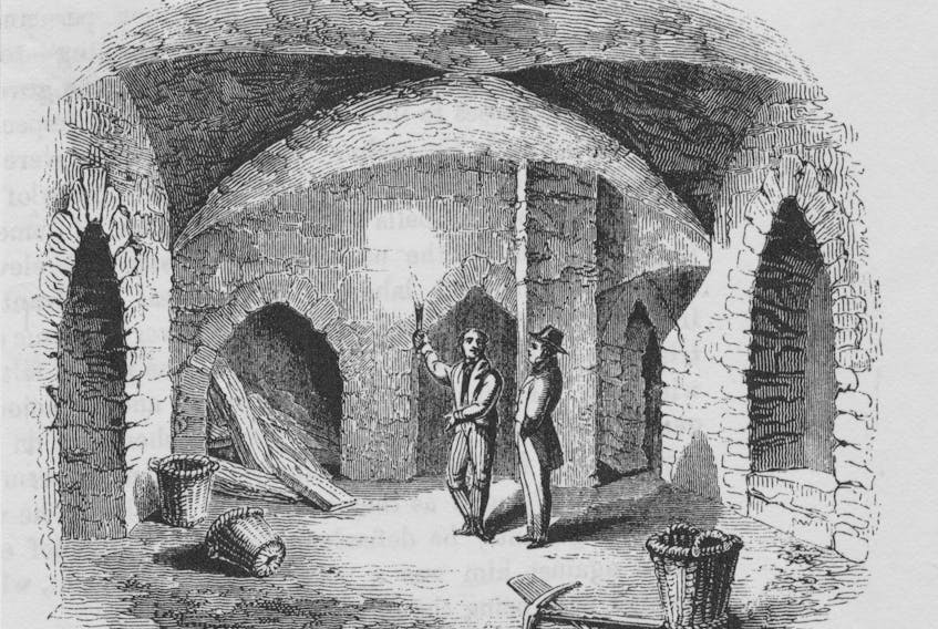The cellar which in early November 1605 held 36 barrels of gunpowder. The outcome of the plot formed by Guy Fawkes and his fellow-conspirators was a bonfire tradition that would last for centuries.