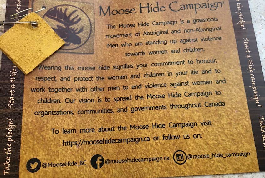 The Moose Hide Campaign serves to help people take a stand against violence against women and girls across the country.