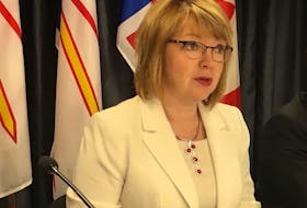 Children, Seniors and Social Development Minister Lisa Dempster speaks Tuesday about changes in legislation aimed at improving conditions for youth in government care.