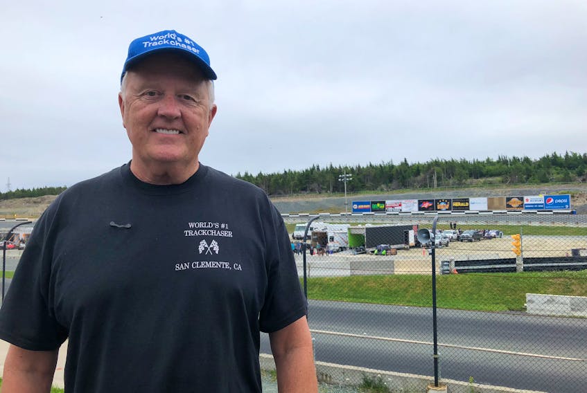 Randy Lewis is the world’s number one trackchaser — that means he’s visited more race tracks than anyone else, having seen races at 2,470 tracks in 80 countries. Now that he has Newfoundland ticked off his list, he’s seen racing in every Canadian province.