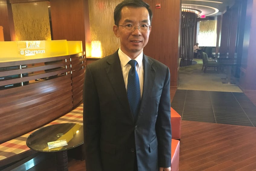 In an interview at the Sheraton Hotel Newfoundland, Ambassador Lu Shaye said his visit to Newfoundland and Labrador includes efforts to identify for himself what sectors and businesses in the province have investment and trade potential. He sees tourism as an area with opportunity for growth.