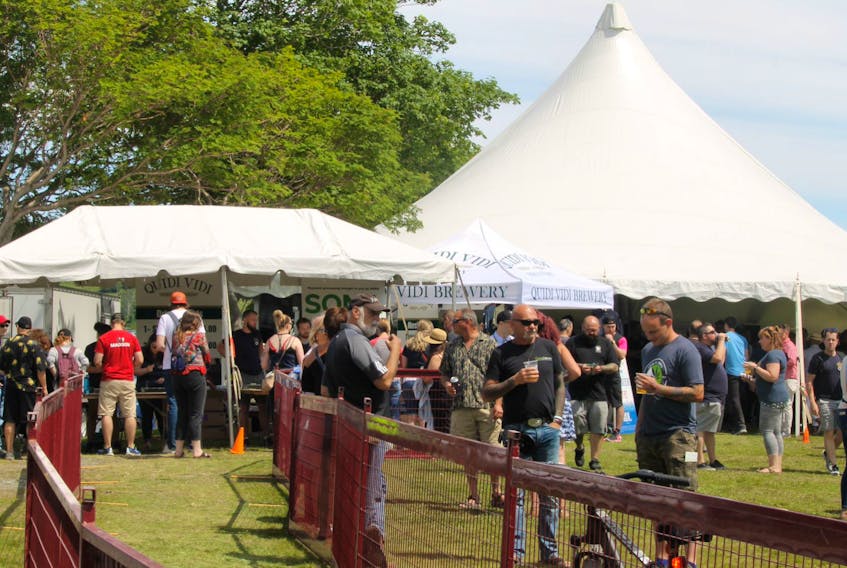 The Newfoundland and Labrador Craft Brewers Association beer tent had its first year at the Royal St. John's Regatta on Wednesday. Prior to this year, the St. John's East Kinsmen Club operated the beer tents.