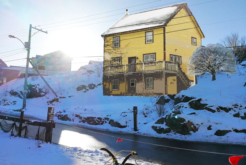 An architect’s depiction of the proposed home at 30-36 Barrows Rd. in Quidi Vidi Village in St. John’s.