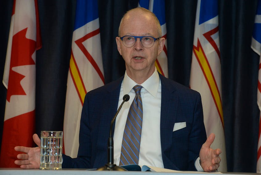 Progressive Conservative Leader Ches Crosbie says a $575-million annual revenue gap needed to keep electricity rates the same is achievable under his plan.