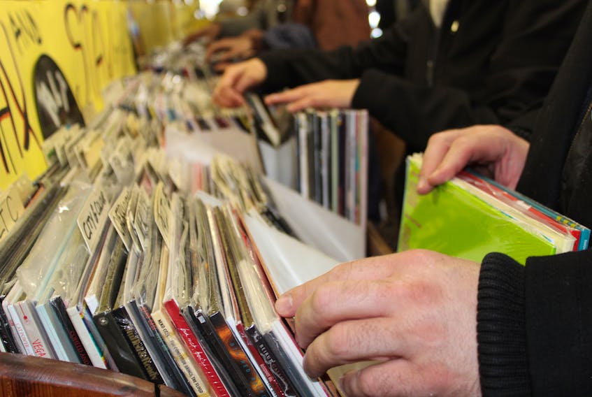 Music enthusiasts flocked to local record stores on Saturday in search of special Record Store Day releases.